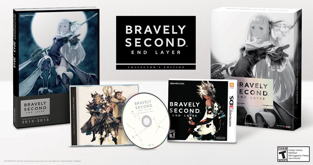 Stuff the Bravely Second Collector's Edition is bigger than