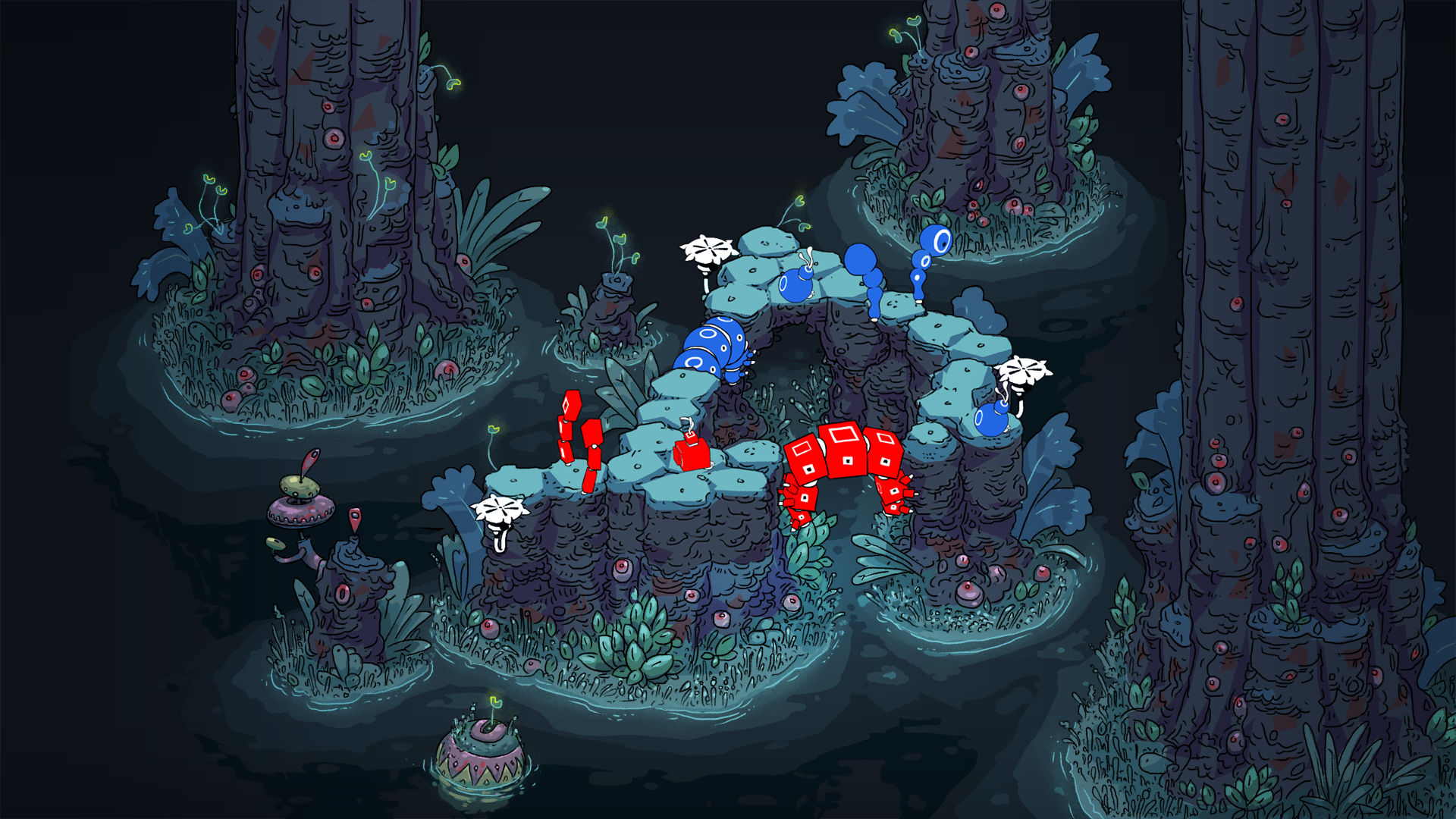 She Remembered Caterpillars is a charming bug puzzle adventure