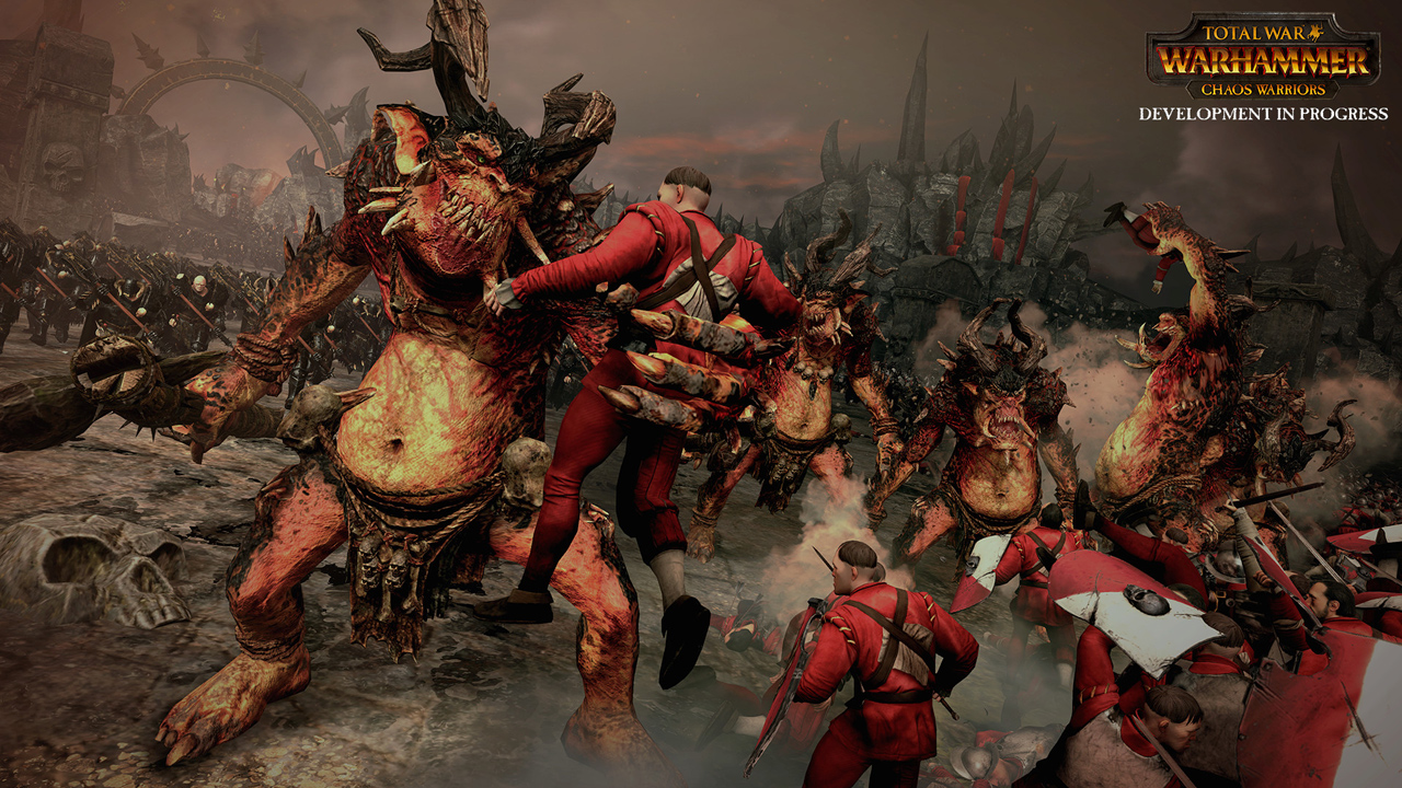 First-week Total War: Warhammer players will get the Chaos Warriors