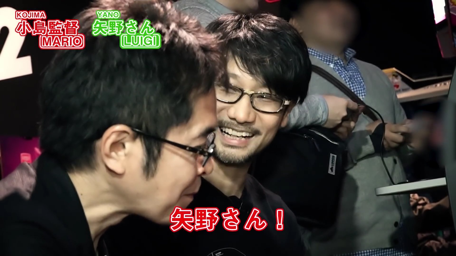 Kojima playing a bunch of arcade games is a real daymaker