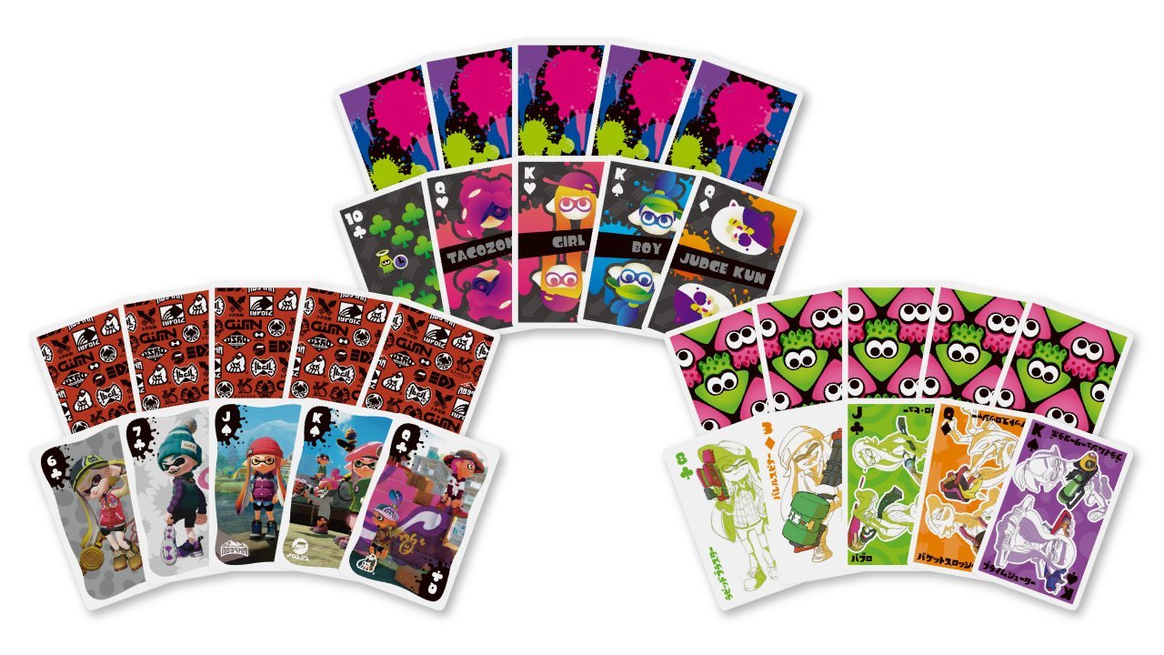 Splatoon is getting more DLC, and playing cards!