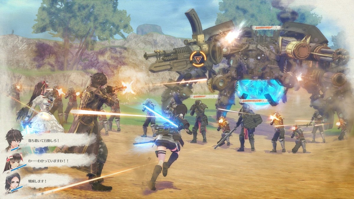 Action oriented Valkyria: Azure Revolution is still looking beautiful