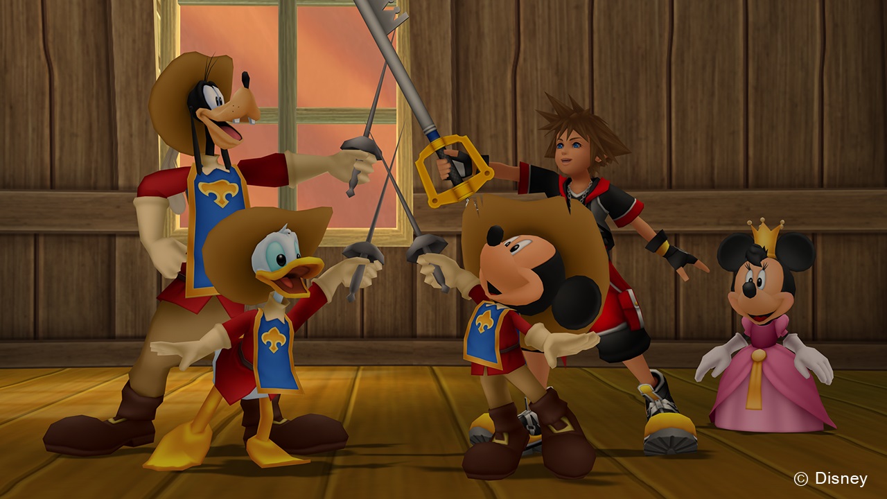 Kingdom Hearts feels right at home on Unreal 4
