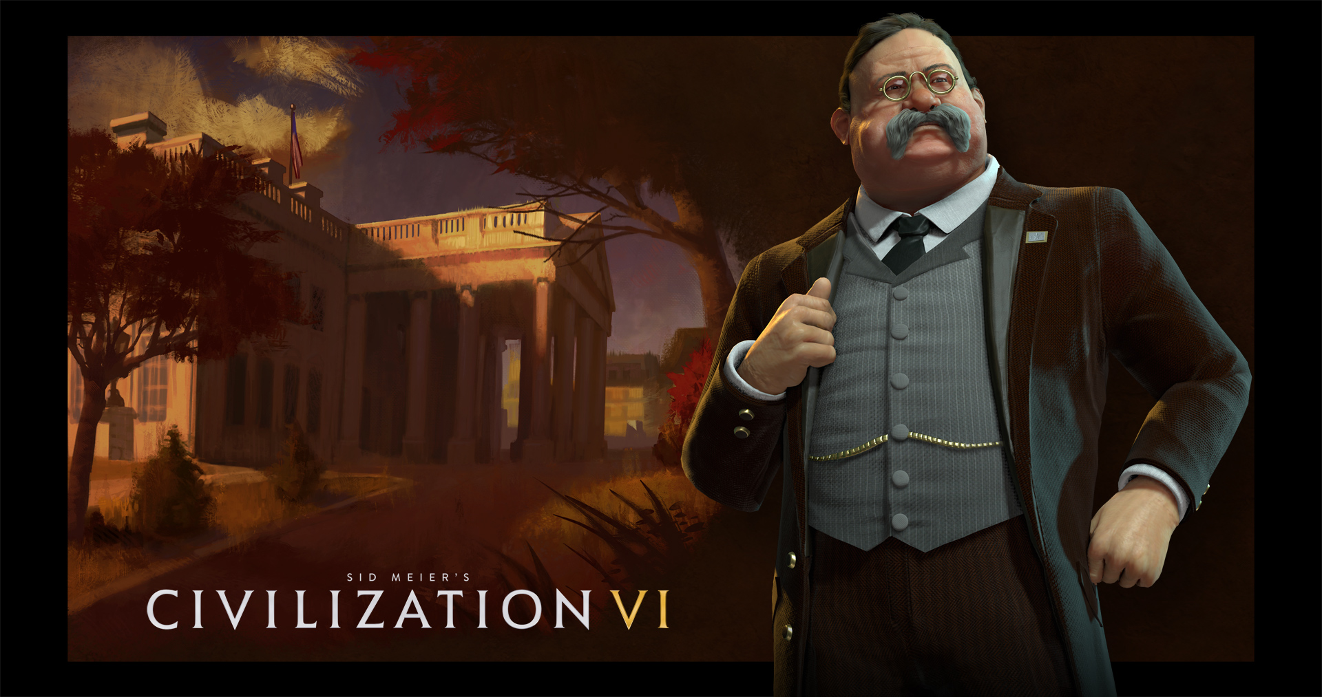 I teamed up with Teddy Roosevelt in Civilization VI and he gave me pies