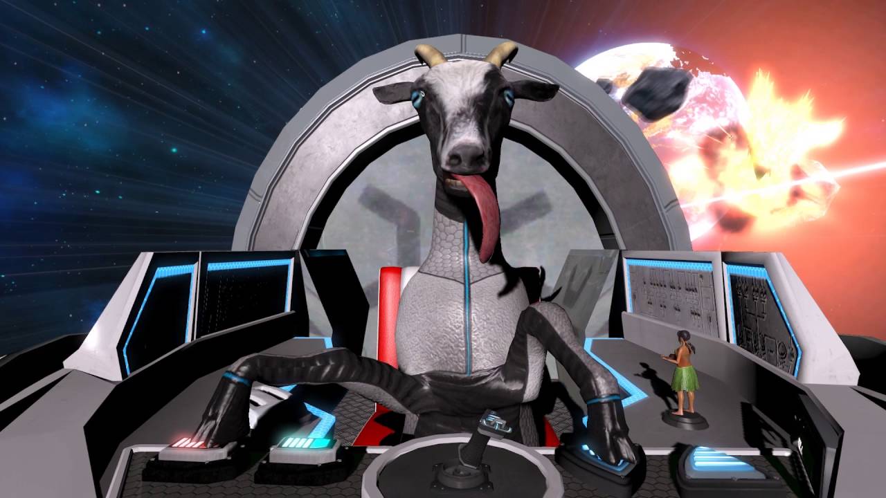 Goat Simulator takes to space
