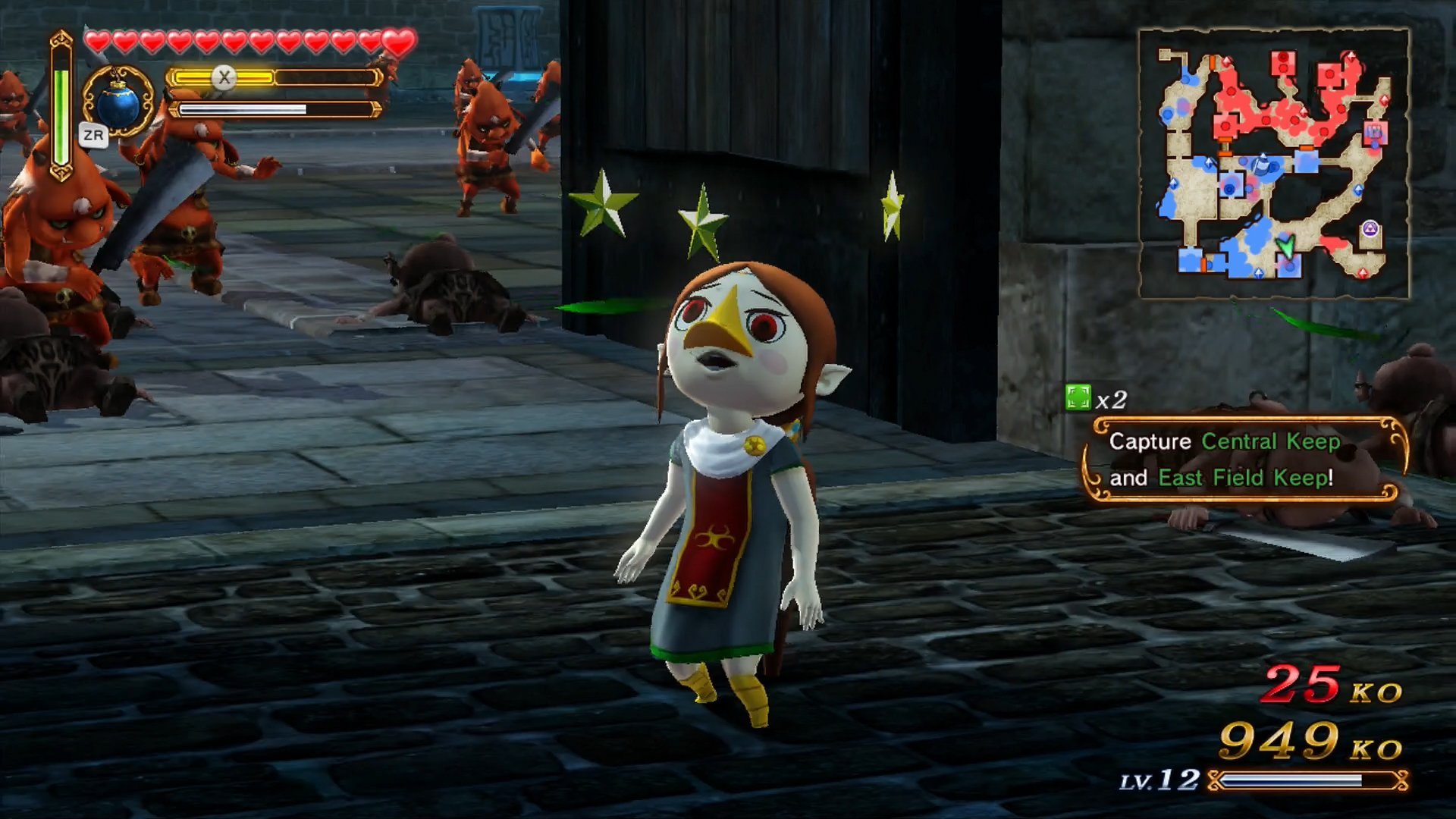 Breaking wind with Medli in Hyrule Warriors
