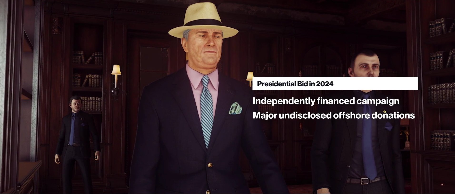 Be on the lookout for this congressman in Hitman