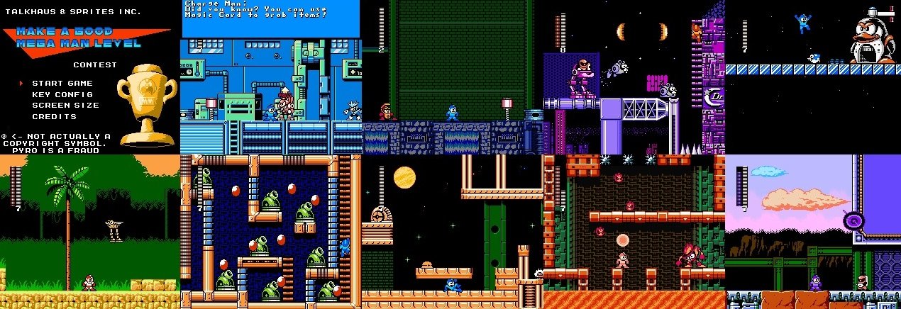 'Make a Good Mega Man Level Contest' fan game has 26 levels