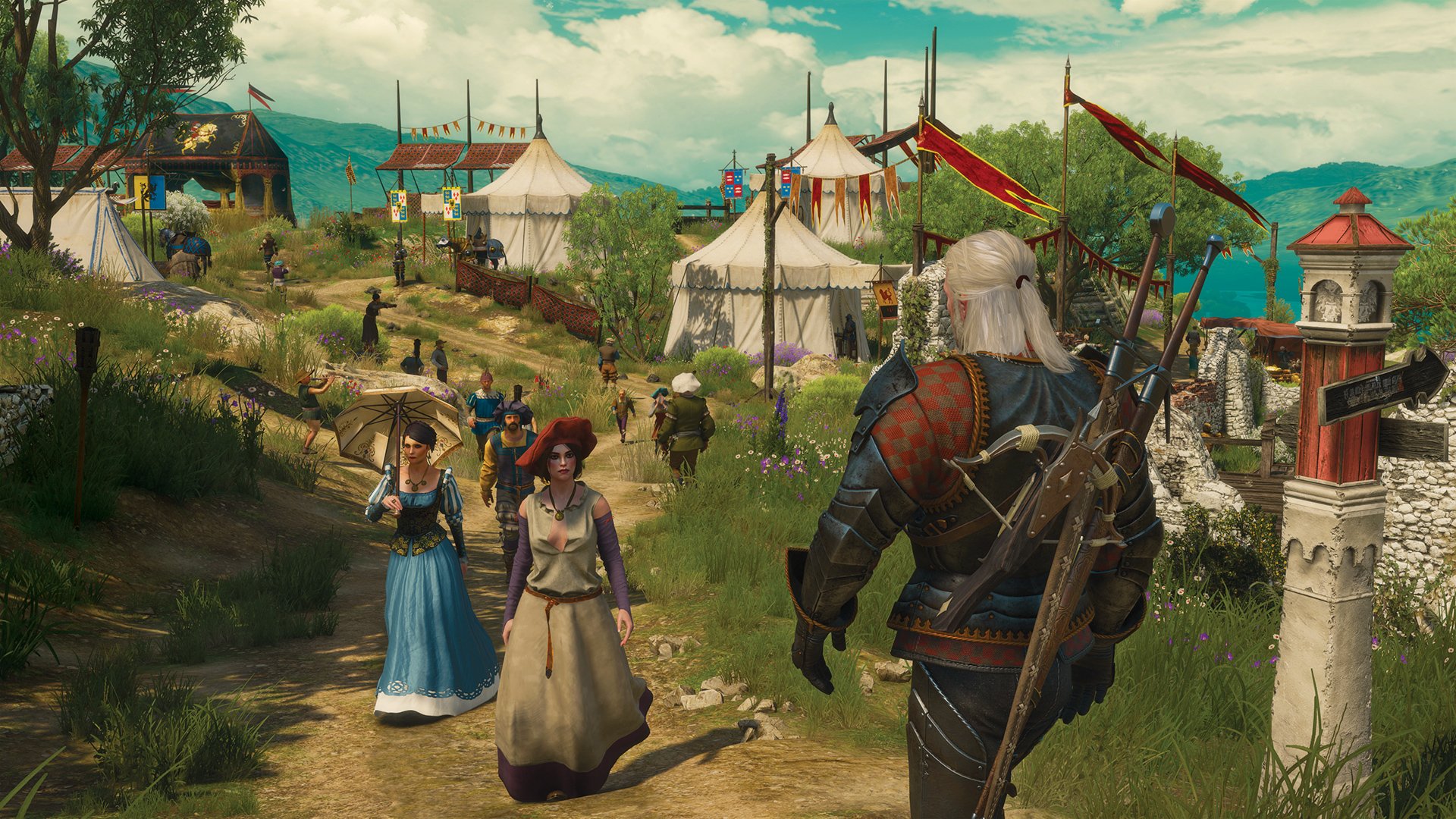 Here's the first 10 minutes of The Witcher 3: Blood and Wine