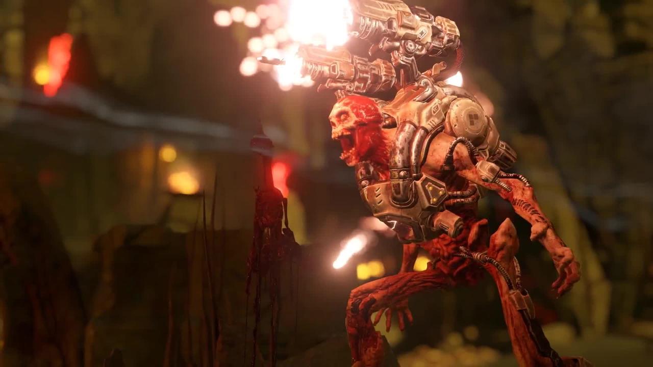 Doom even managed to hide satanic imagery in its music