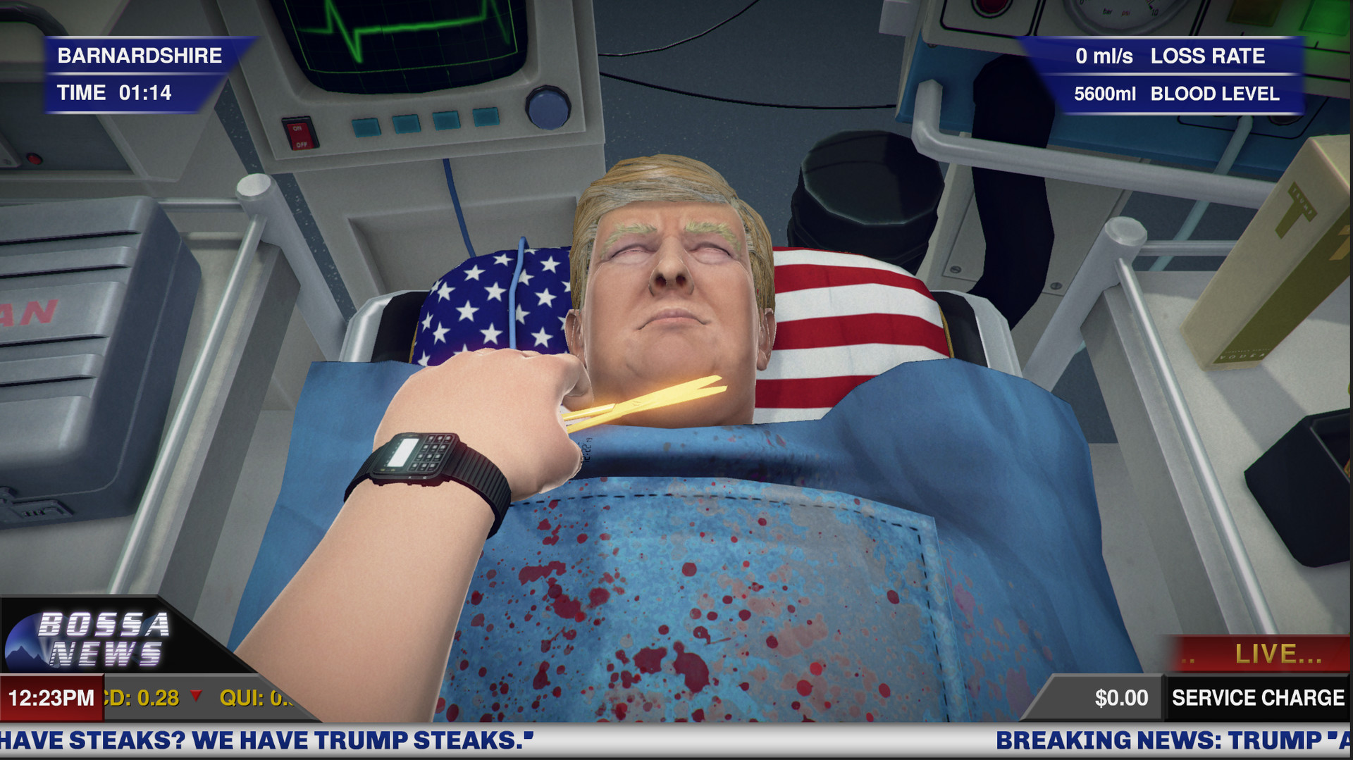 Only 22% of Donald Trump's heart surgeries have been succesful