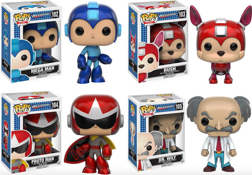 Mega Man is finally getting its own Funko line