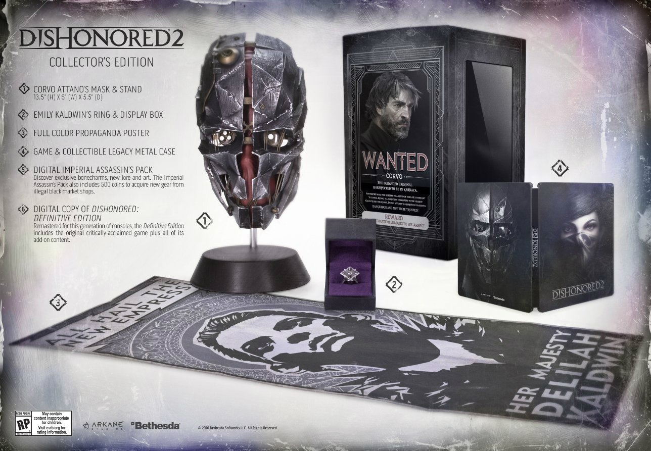 Here's where to get Dishonored 2's 'limited supply' Special Edition