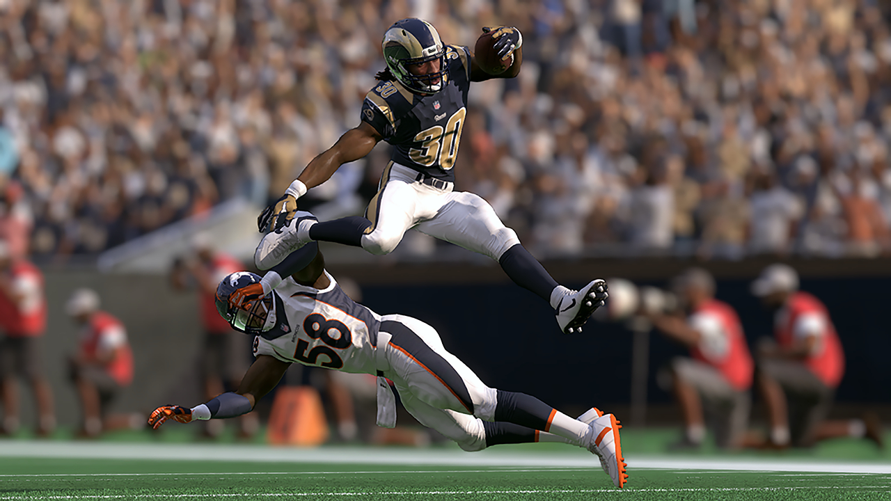 The Sanchize ruined my first game as the LA Rams