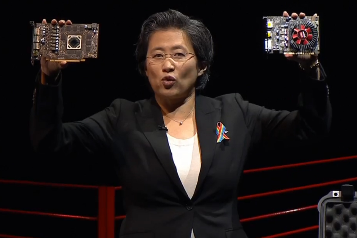 AMD unveils its newest, Polaris-based graphics cards, new Zen CPU, and a VR backpack