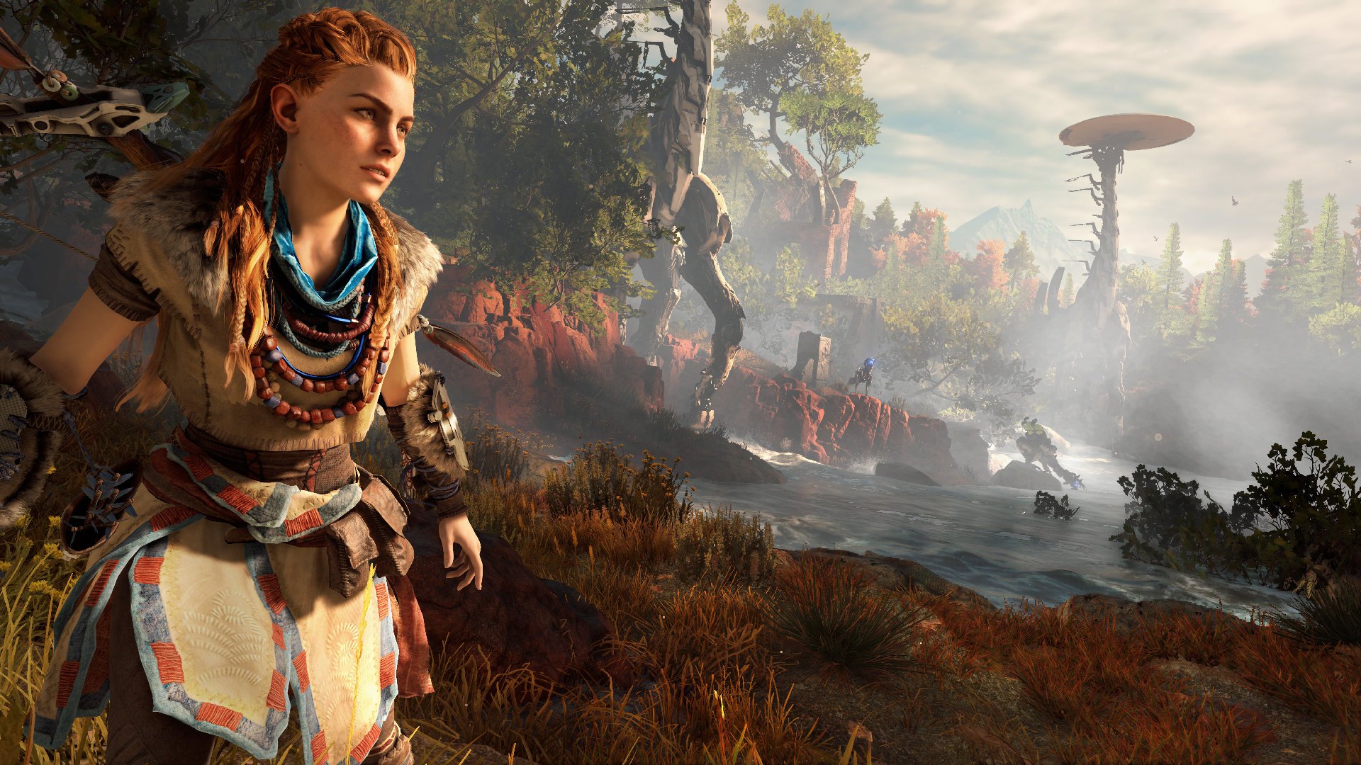 Scorpion robot wrangling hands-on with Horizon Zero Dawn