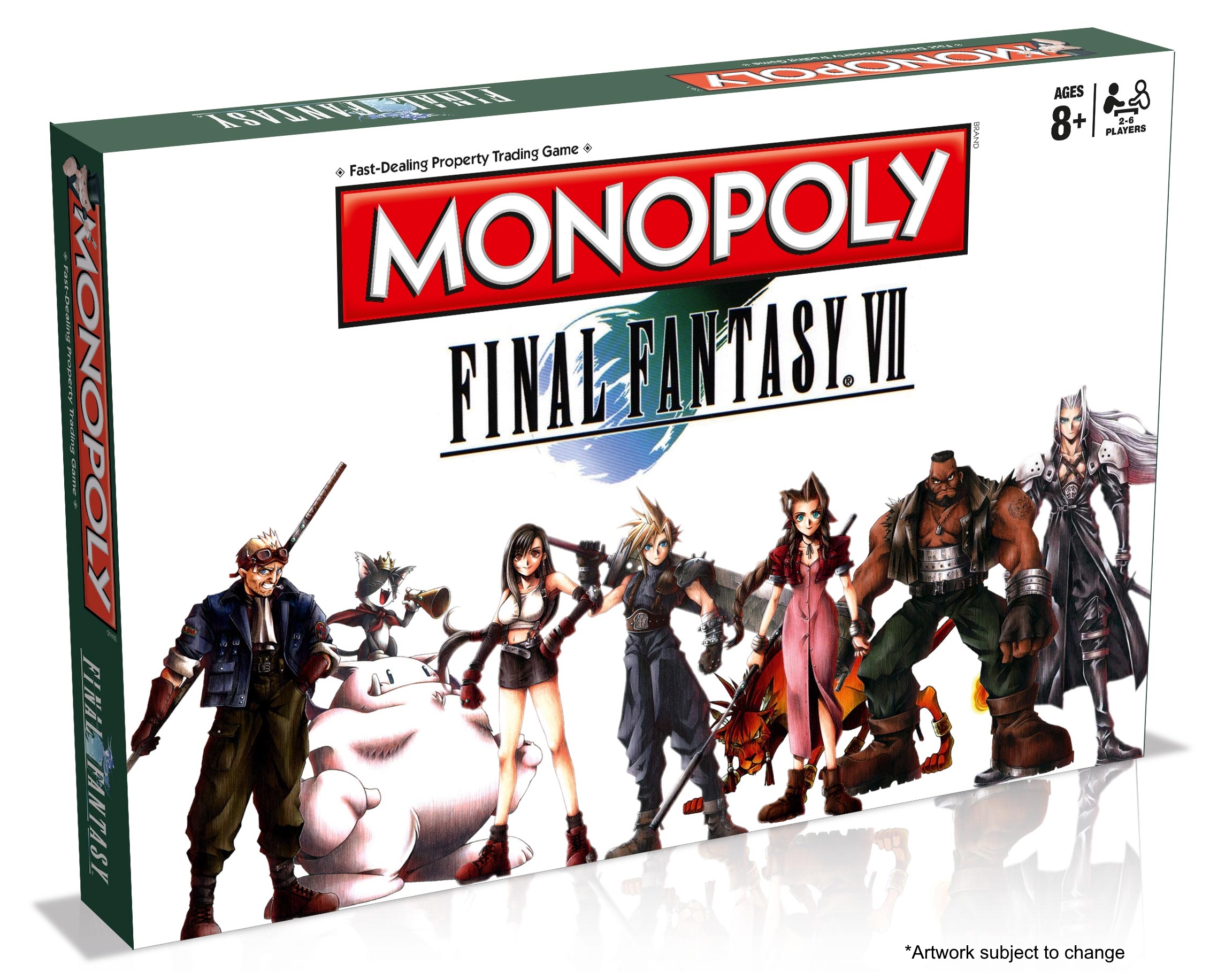 We've hit peak Square: Final Fantasy VII Monopoly announced