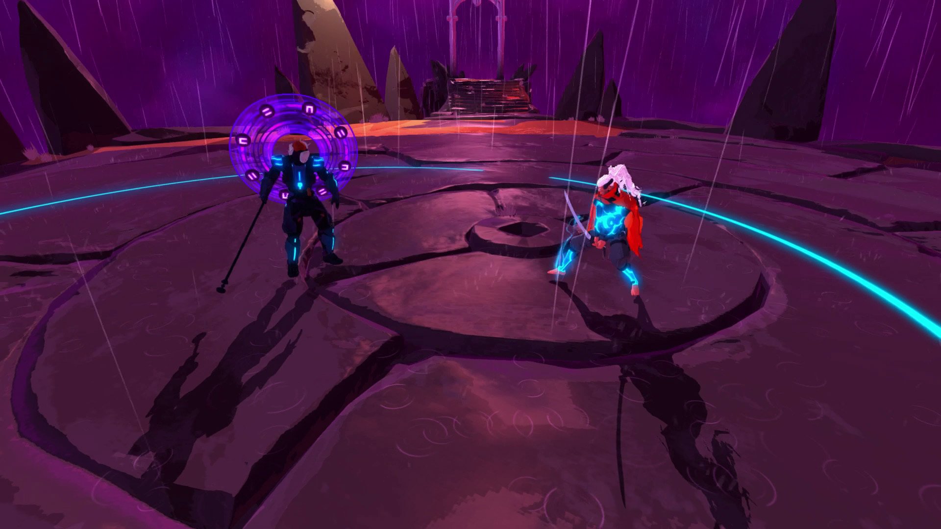 I'm ecstatic Furi is one of the PlayStation Plus titles for July
