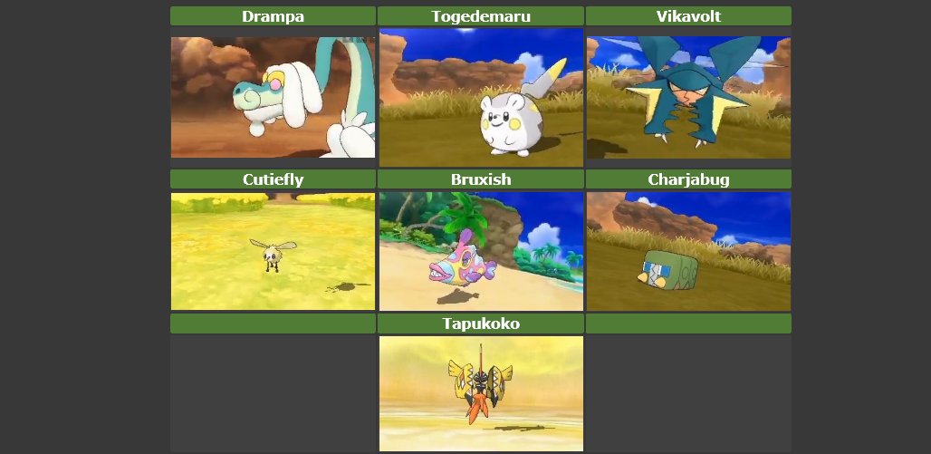 (Update) Seven new creatures revealed for Pokemon Sun & Moon