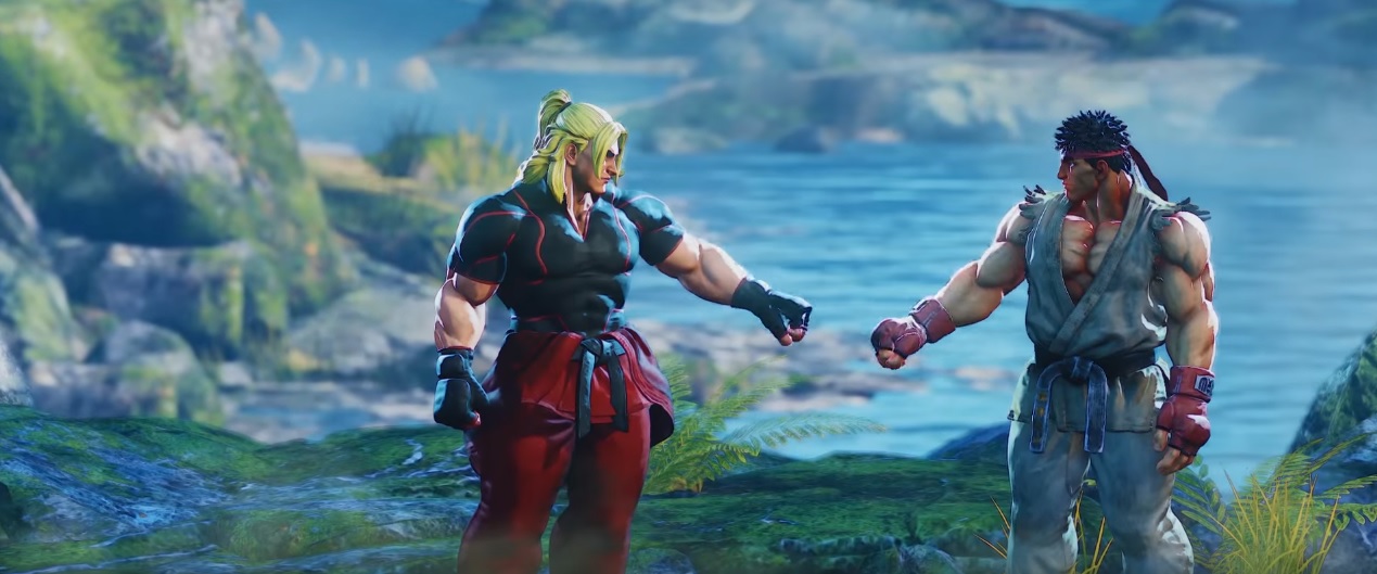 Street Fighter V's story mode and more is out today, clocks in at 16GB