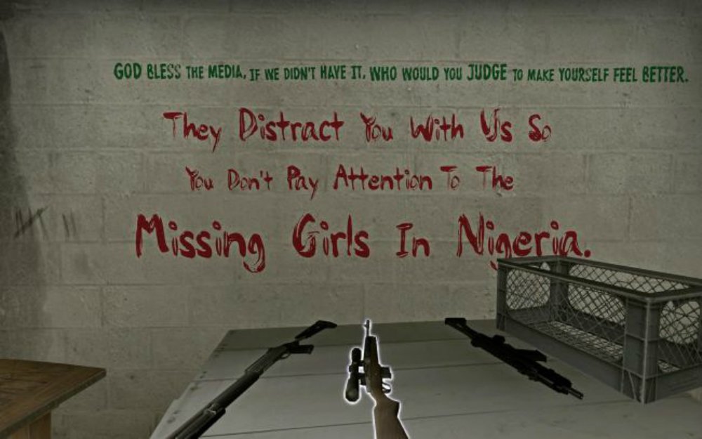 Genius Left 4 Dead mod replaces wall scrawls with Jaden Smith tweets