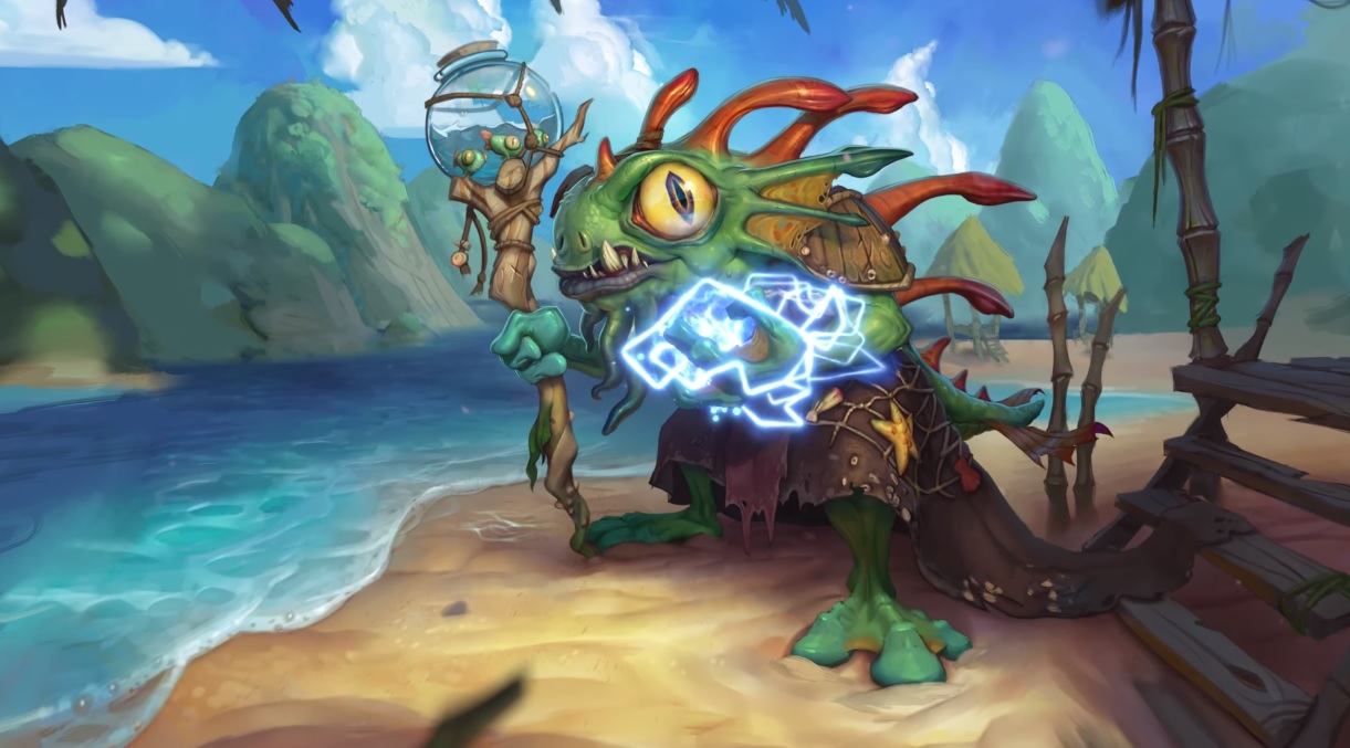 Hearthstone's latest hero is a Murloc, but you'll need to do some legwork to get him