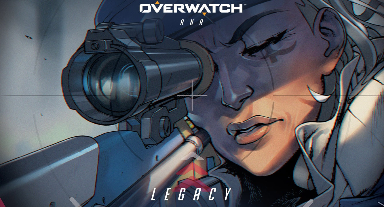 Learn more about 'mama bear' Ana in this Overwatch digital comic