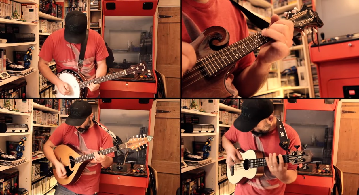 I can't stop listening to this Mega Man 2 banjo cover