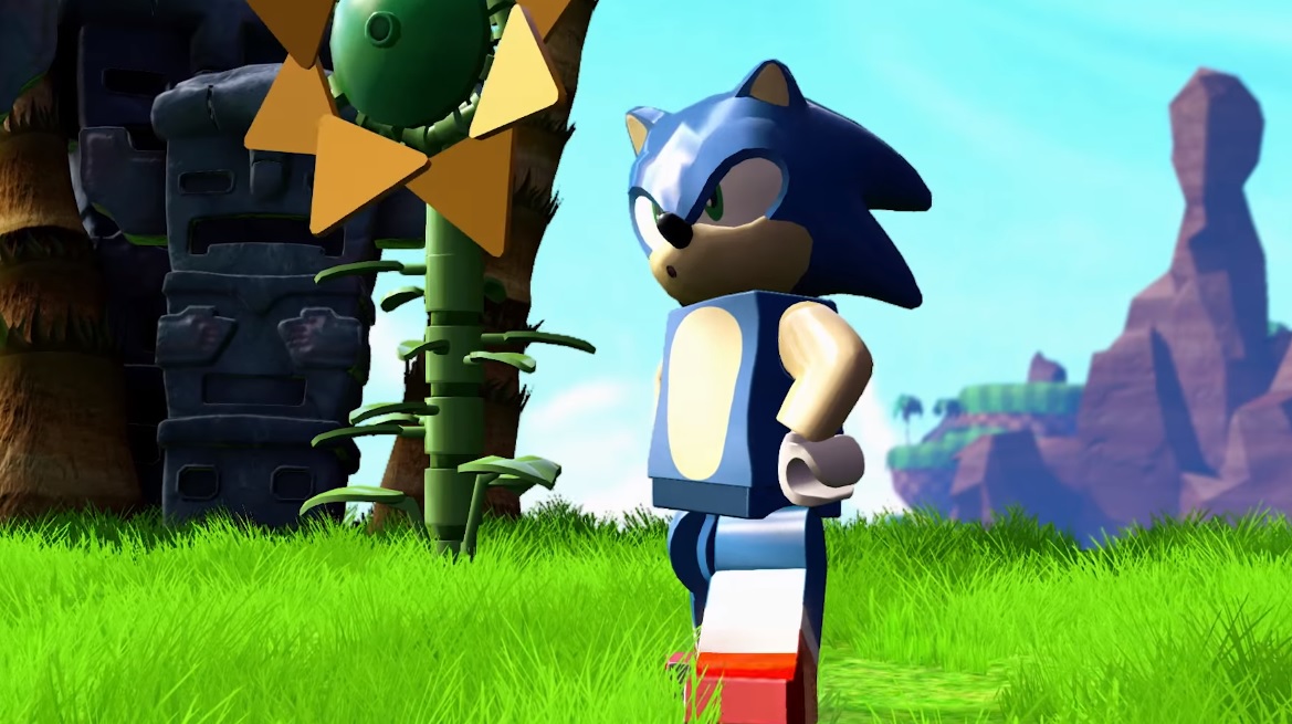 Sonic's appearance in LEGO Dimensions still looks weird