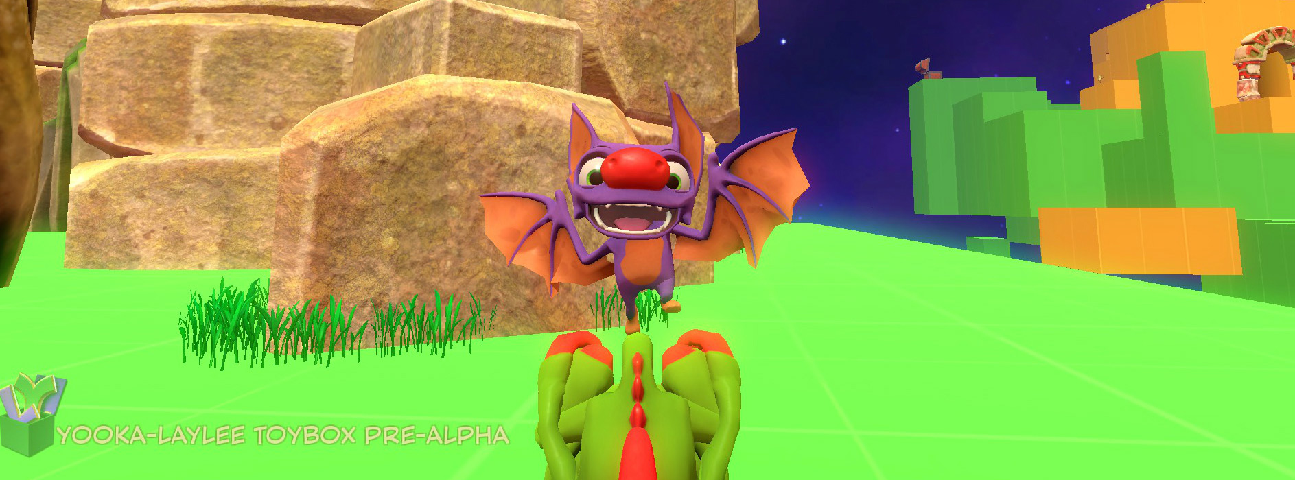Yooka-Laylee is already amazing and it's just in pre-alpha