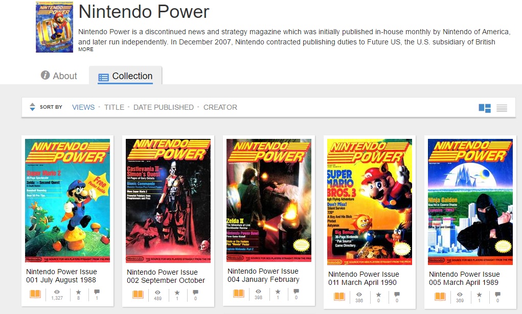 Check out this Nintendo Power archive, and relive the magic