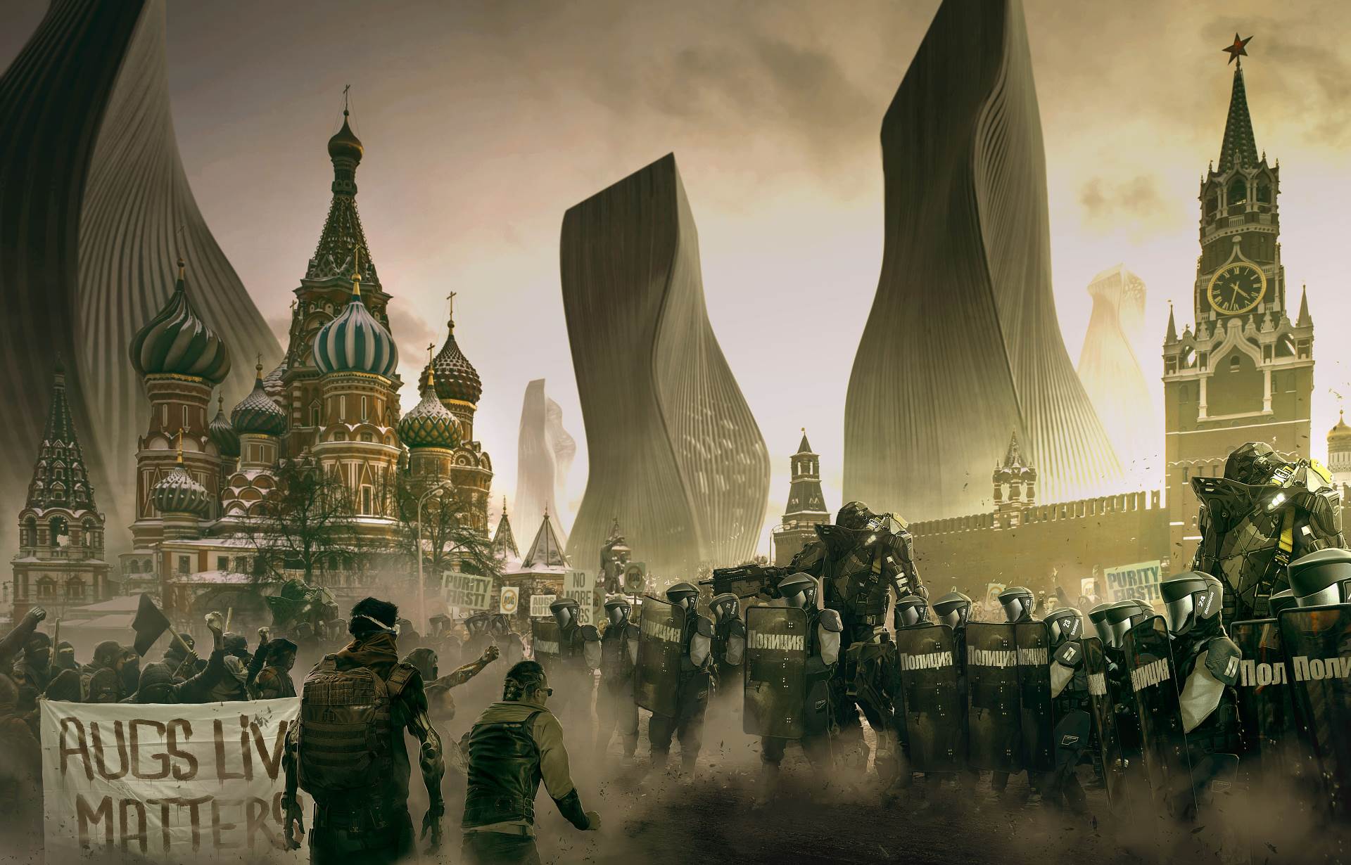 Deus Ex goes from 'mechanical apartheid' to 'aug lives matter'