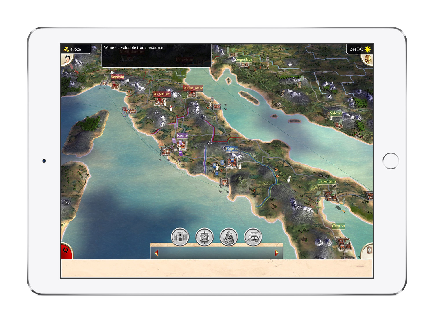 Rome: Total War is coming to iPad, and I think it can work