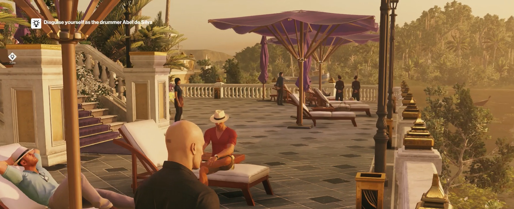 The new Hitman episode has a pretty clear lampoon of Donald Trump