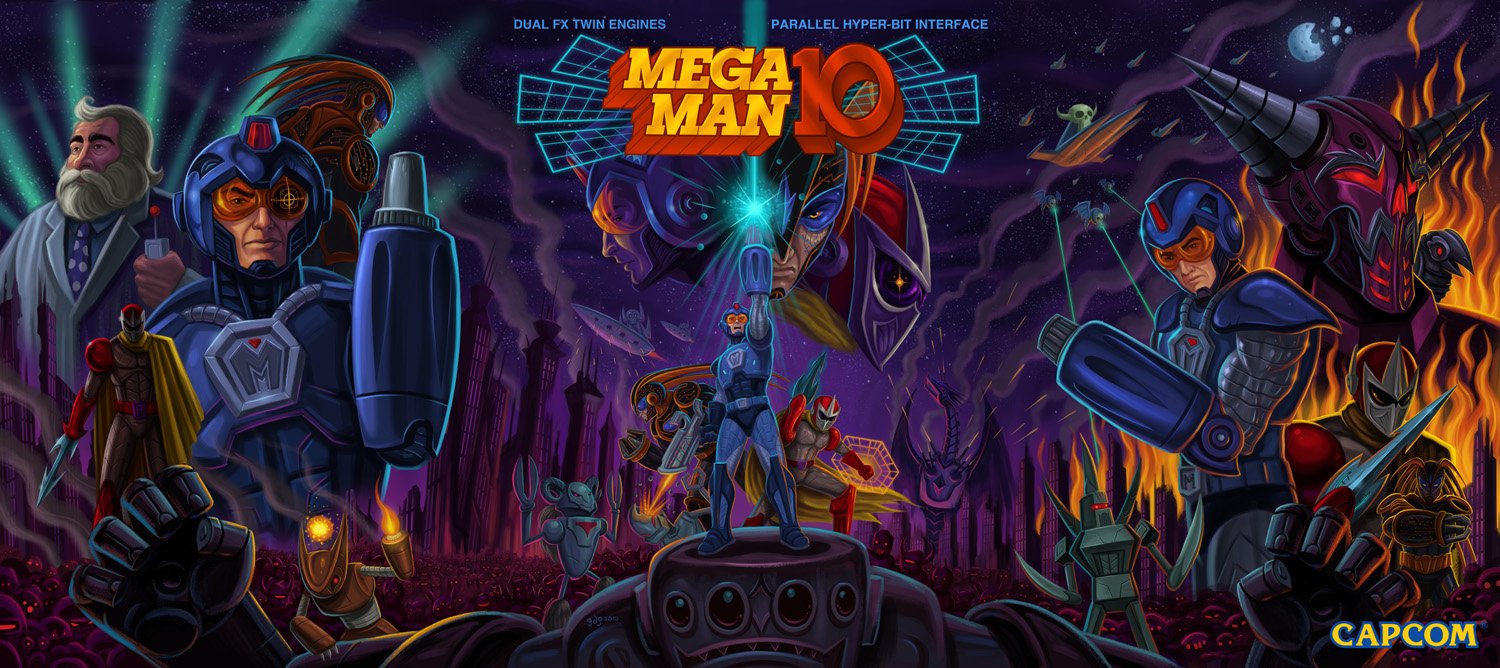 Inti Creates is up for Mega Man 9 and 10 re-releases, but needs Capcom's consent