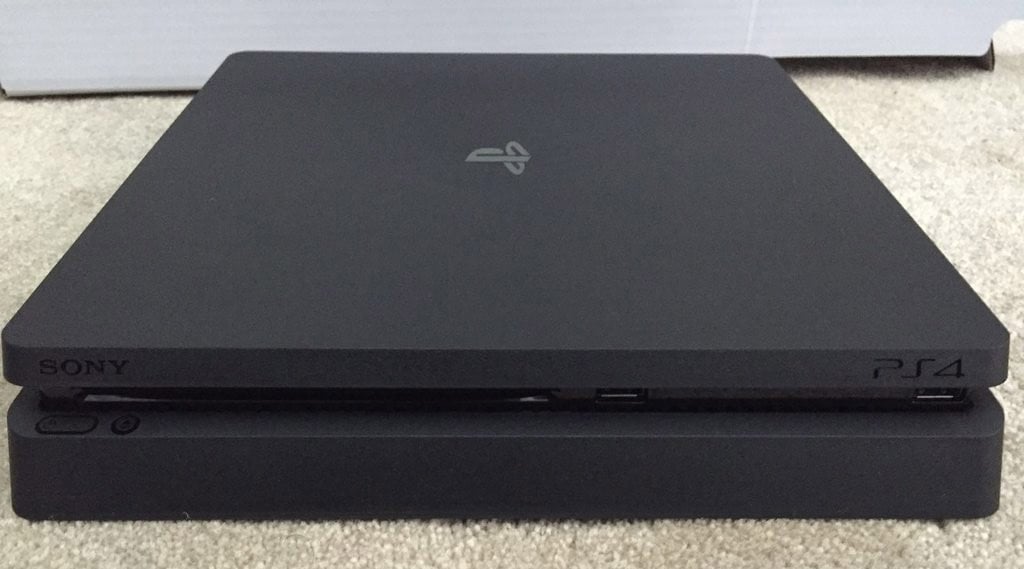 It looks like Sony is making a slimmer PS4