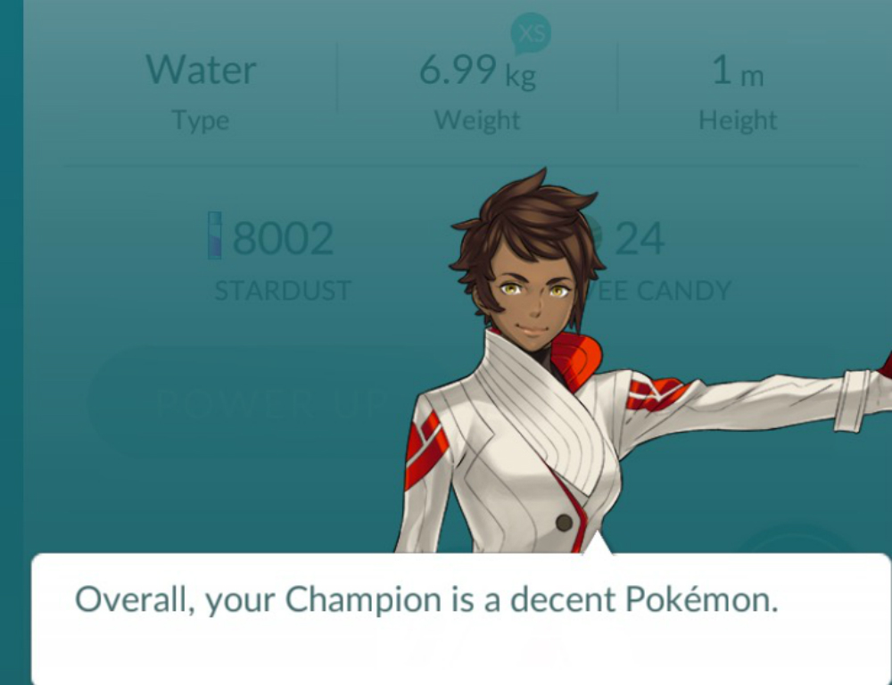 Pokemon Go's new IV-like appraisal update is pretty basic