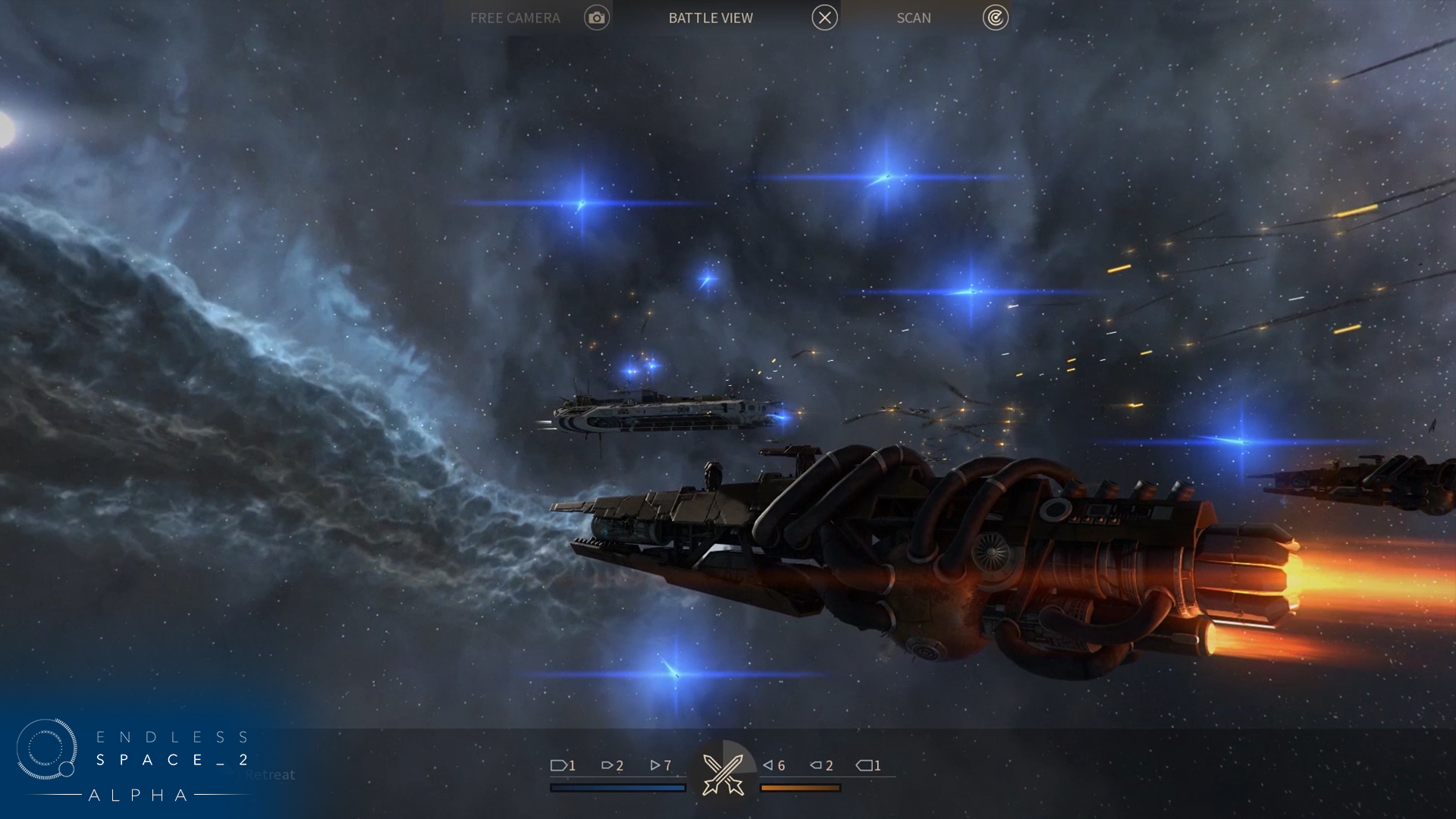 I played Endless Space 2 and hot damn are those Battlestar Galactica fights cool-looking