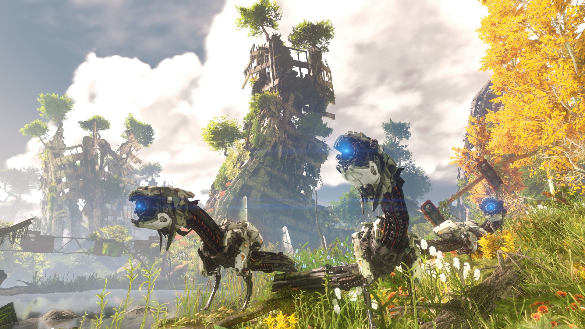 Catch a glimpse of Horizon Zero Dawn before the robot apocalypse