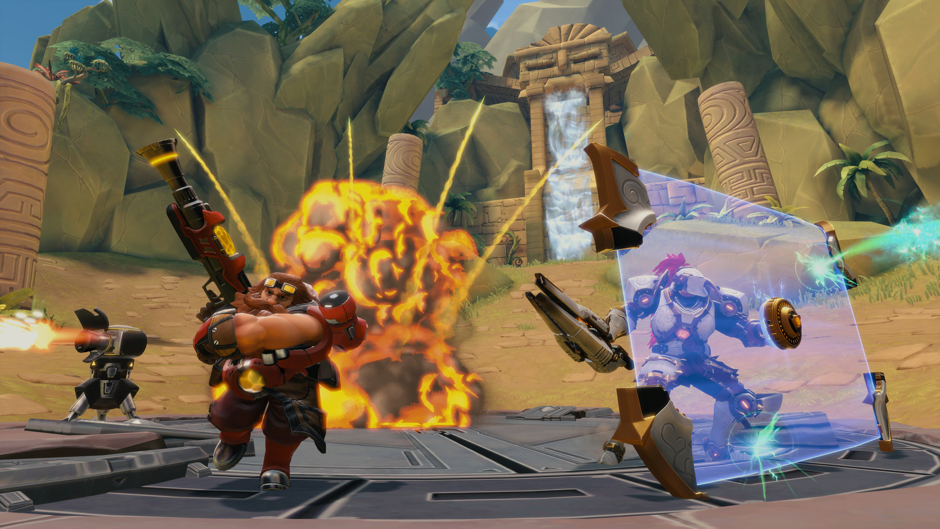 Hi-Rez Studios' familiar-looking team shooter Paladins hits open beta