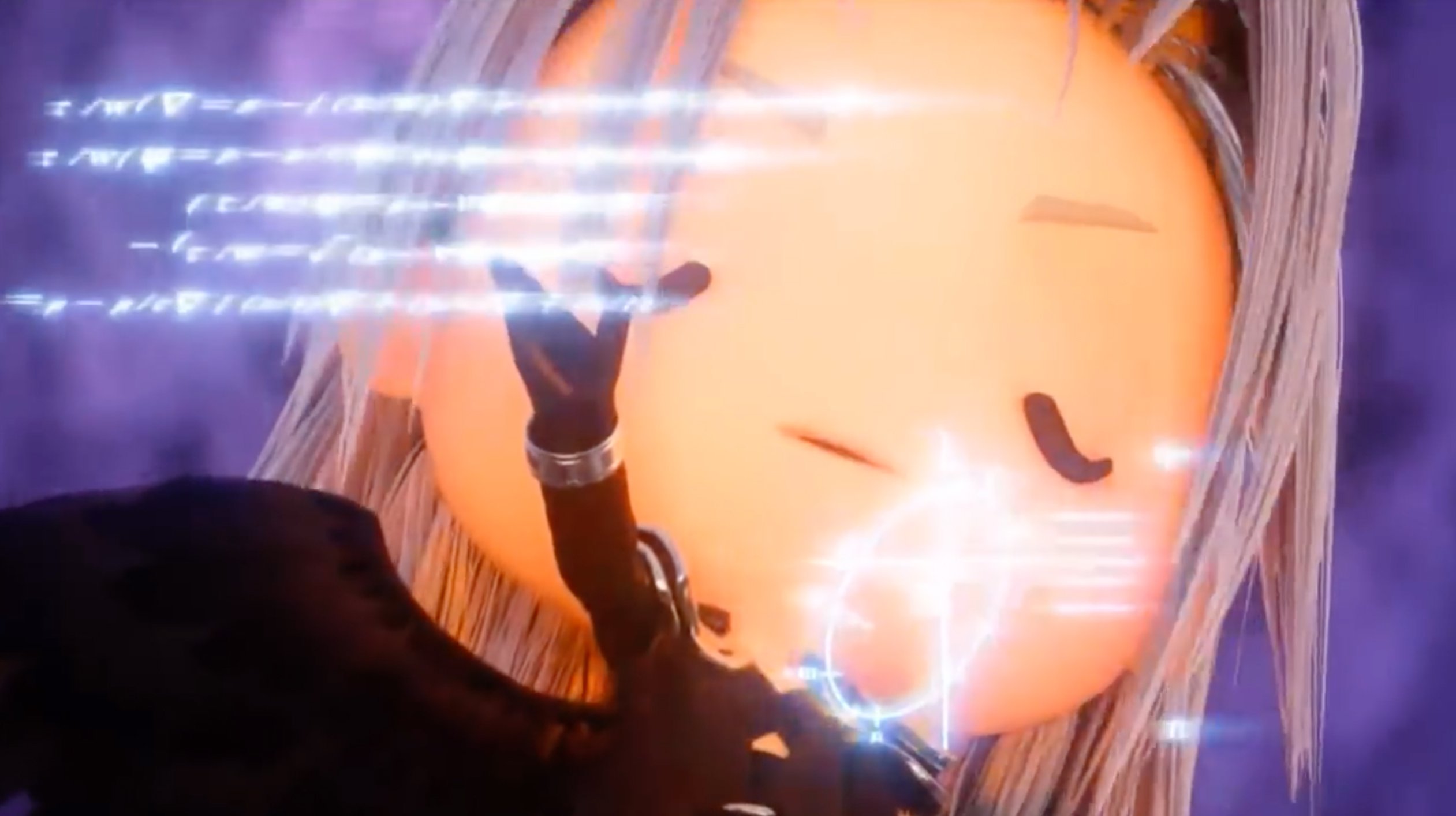Sephiroth looks so cute when he's destroying the world