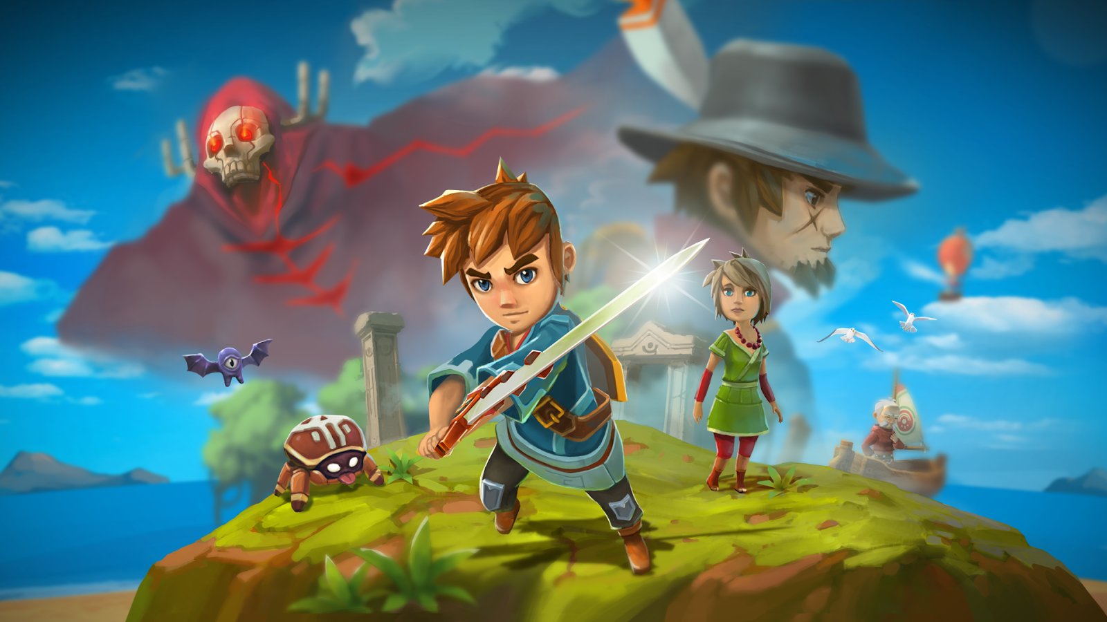 Oceanhorn, a Zelda love letter, is coming to the Vita