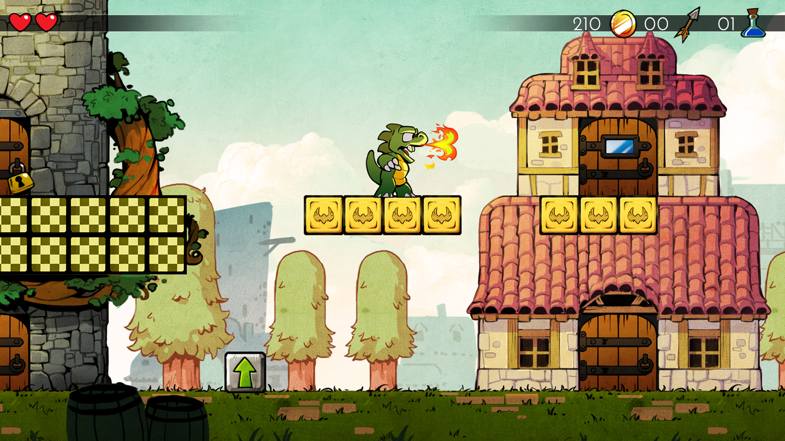 Wonder Boy: The Dragon's Trap continues to look lovely