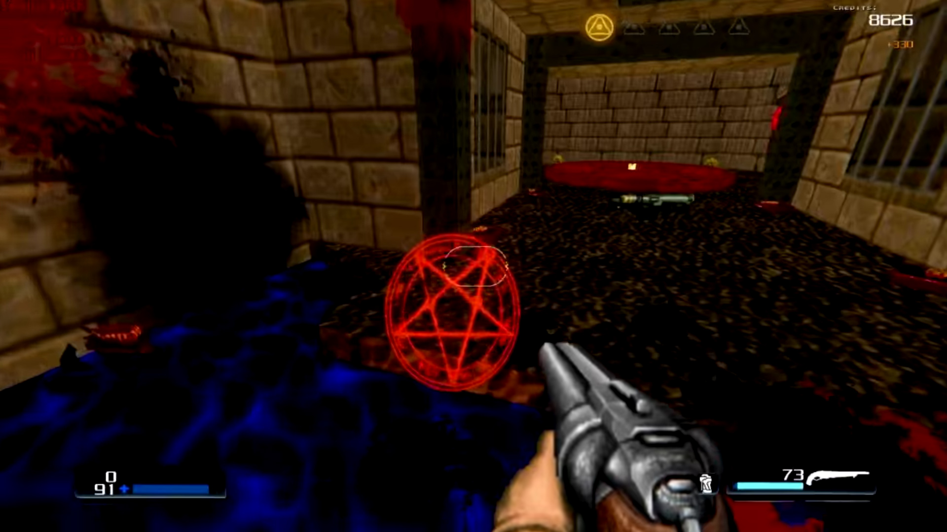 Someone put the new Doom inside the old Doom