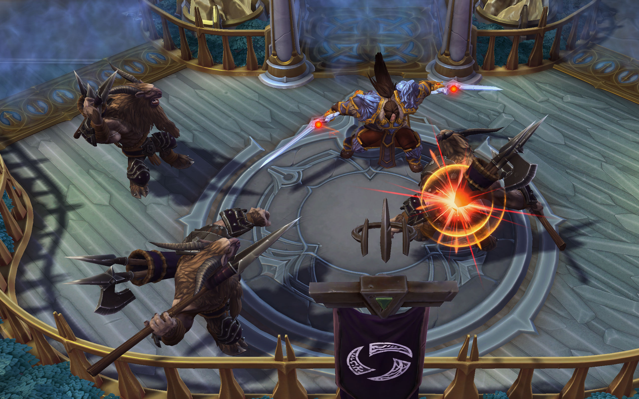 Heroes of the Storm's Varian feels underwhelming, and that's the point