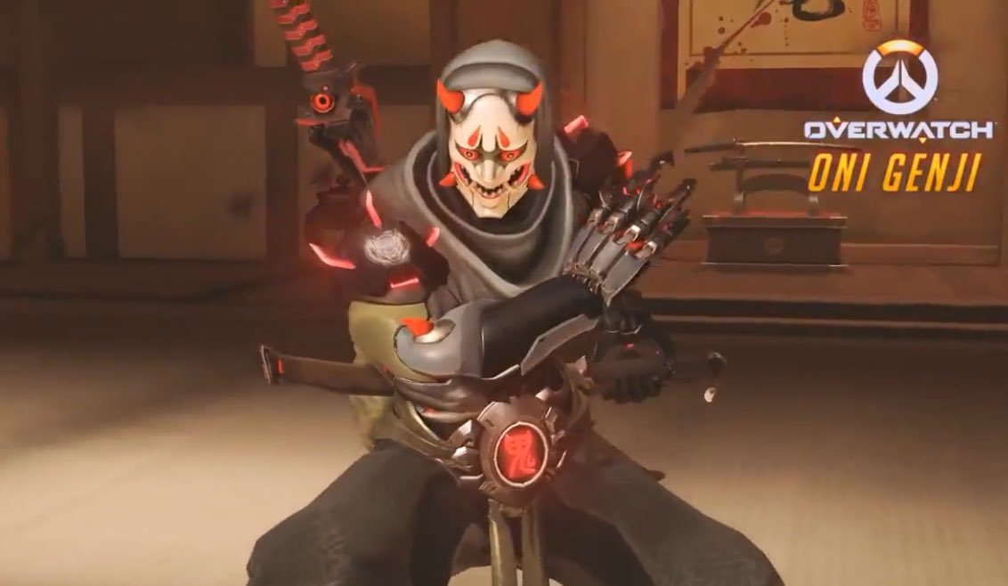 Play Heroes of the Storm starting today and grab your Genji skin
