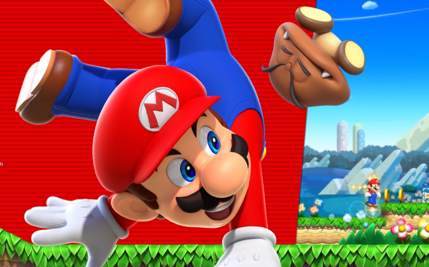 Run from snow with Mario in December
