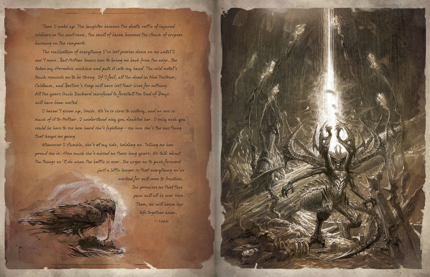 The Diablo Book of Tyrael and Cain are great companions for diehards