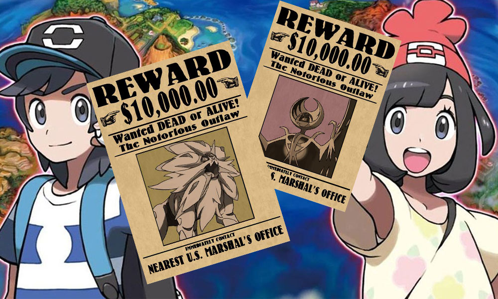 Pokemon Sun and Moon's most wanted