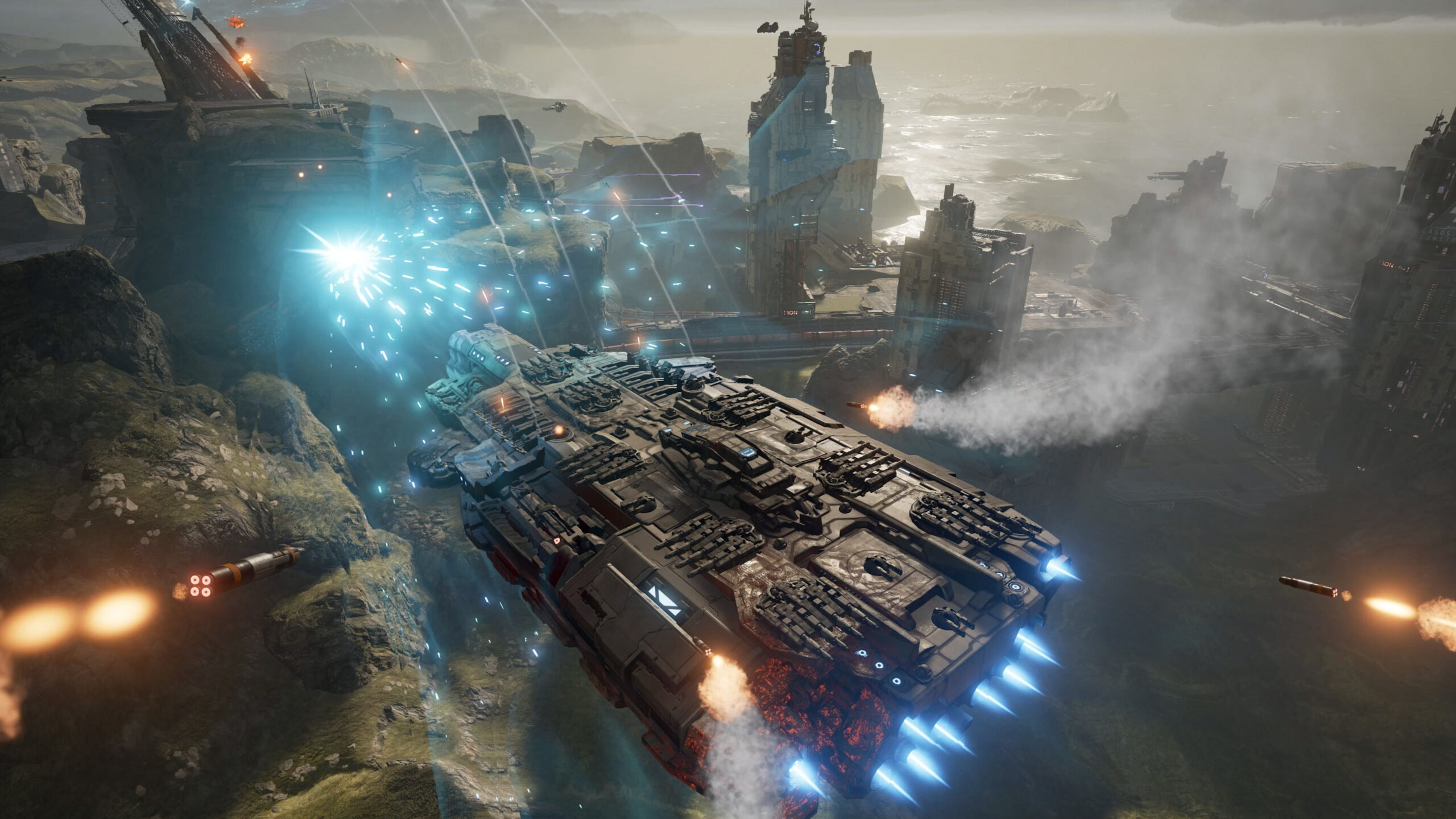 The tactical ship battles of Dreadnought are coming to PS4, and hoo boy are they good